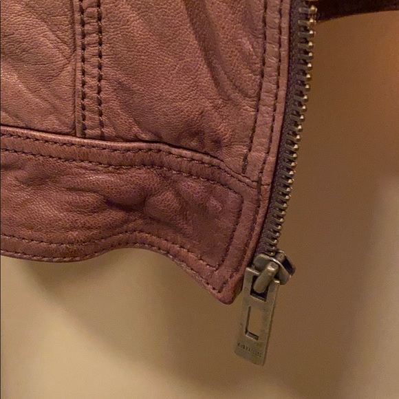 Guess Jeans Leather Jacket - Picture 6 of 8